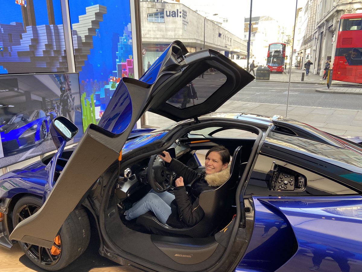 Woooohoooo! Just had a great McLaren experience at @MicrosoftStore Oxford Circus. ๐๐#MicrosoftLDN #McLaren #McLarenExperience #MicrosoftOxfordCircus #London