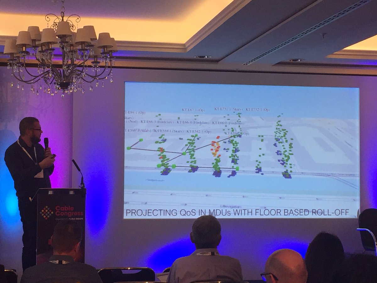 Rasmus Aveskogh presenting on customer experience in evolving HFC networks <a href="/CableCongress/">Cable Congress</a>