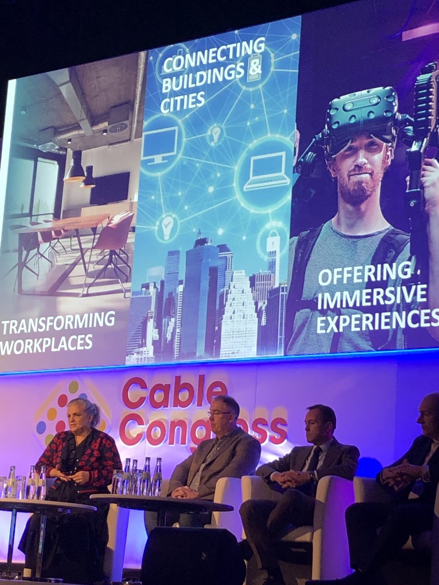 We’re on the road to 10 gigabits 10 years from now, says ⁦<a href="/libertyglobal/">Liberty Global</a>⁩ Autonomous cars will really drive It (!) + immersive experiences, remote health care &amp; education, connecting cities, remote working &amp; gaming  ⁦<a href="/OxeraConsulting/">Oxera Consulting LLP</a>⁩ report ##CableCongress