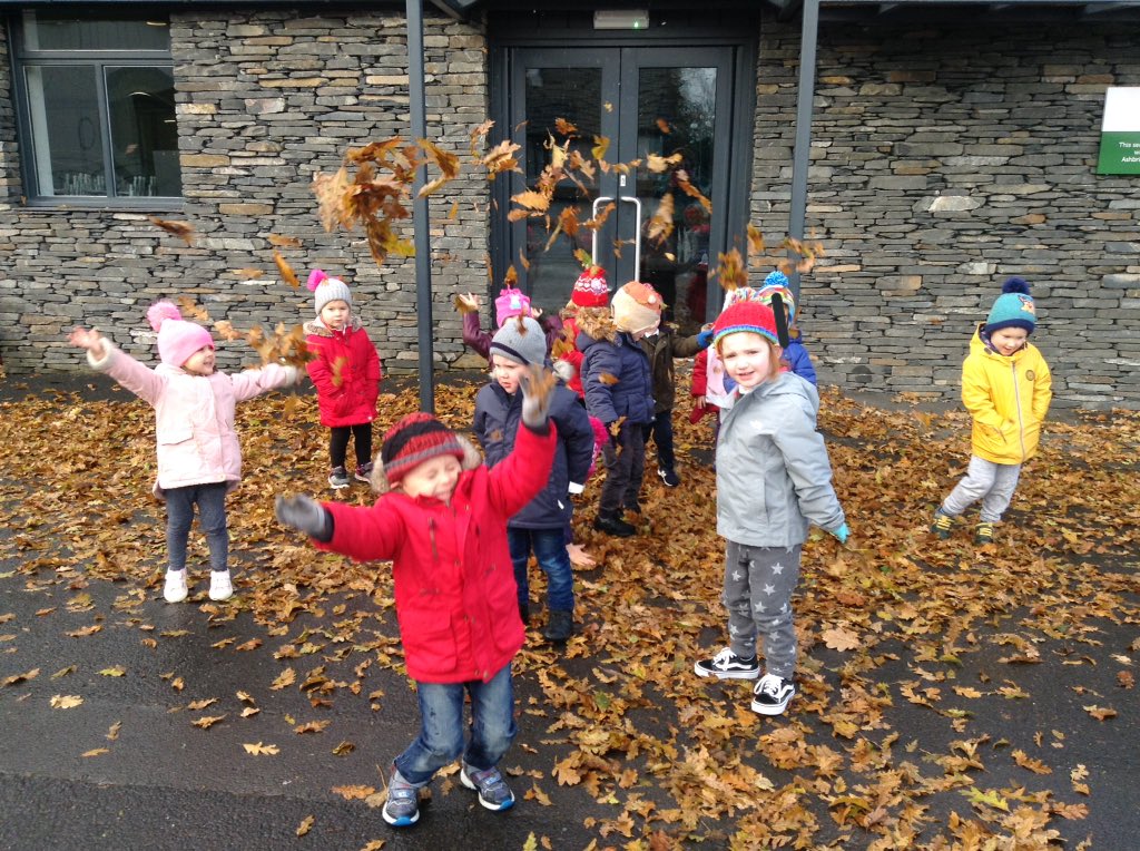 Would you like to come to our leaf party? #ChildsVoice #AutumnFun <a href="/ashbridgeschool/">Ashbridge School</a>
