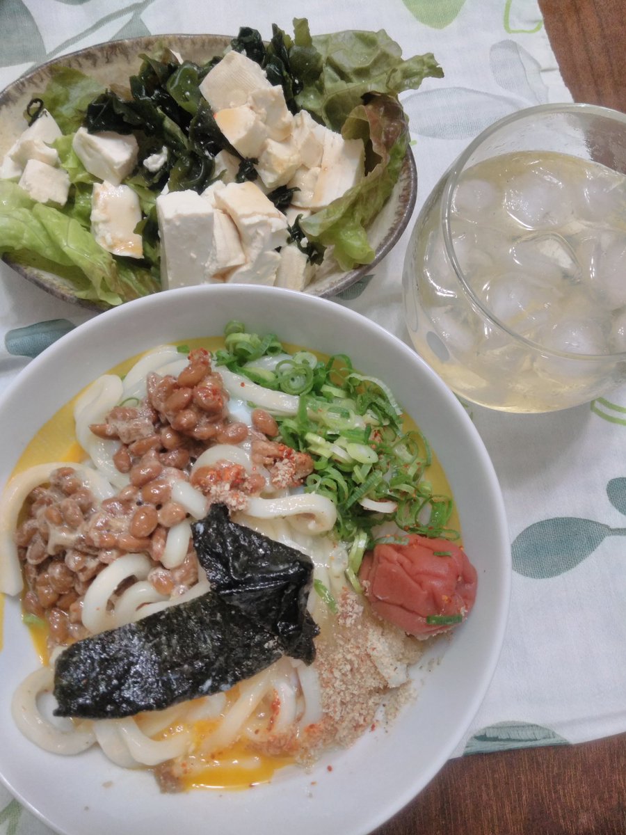 納豆うどん