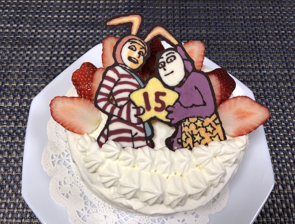 今年の息子の誕生日ケーキはポピーザぱフォーマーです