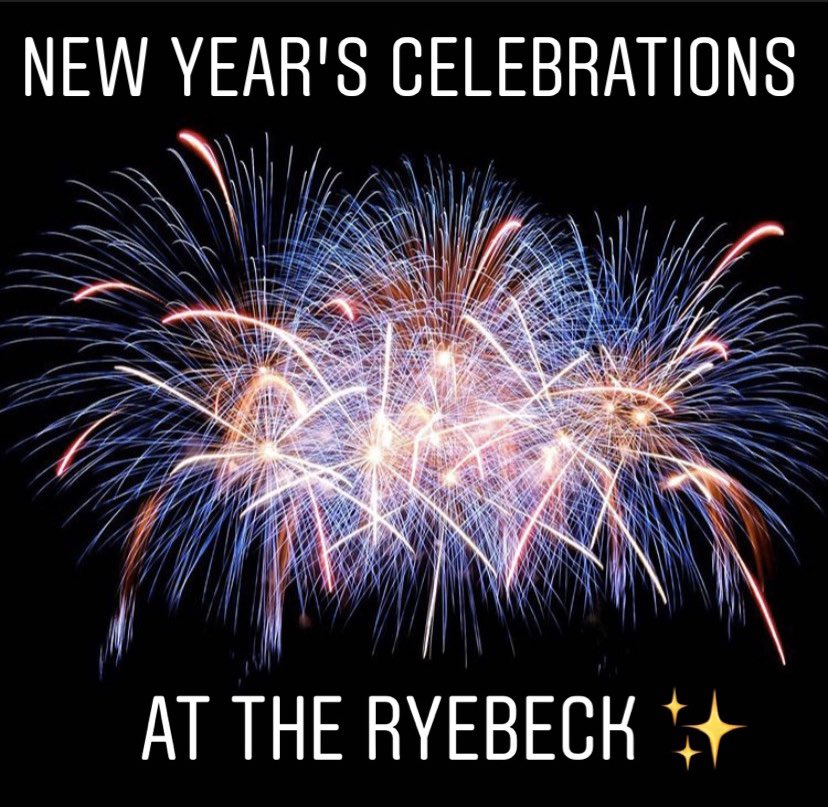 ✨✨NEW YEAR’S AT THE RYEBECK✨✨ It’s time to wave goodbye and o the old year and welcome in the new at @theryebeck Hotel. Relax and enjoy our warm friendly atmosphere. Contact is today to find out more 015394 88195 or email 📧 info@Ryebeck.com #Welcome2020 #NewYearsEve