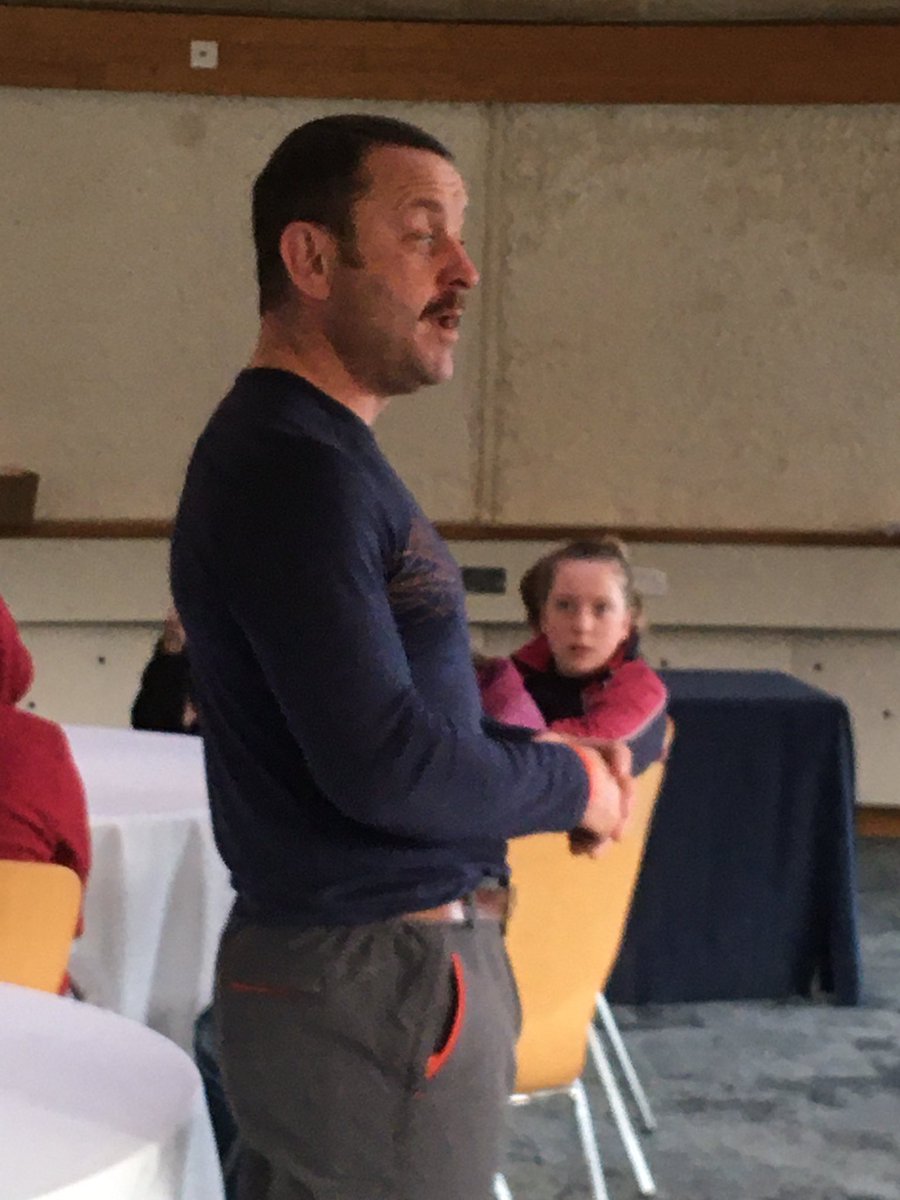 slcArtandDT's tweet photo. Mr Hill in full flow at the start of the #BigExplore @pinescalyx Students from @slcMain are joining other EKST schools and are practicing communication skills, learning about resilience and having fun outdoors #EKST #hpledu https://t.co/u83Hunf8wc