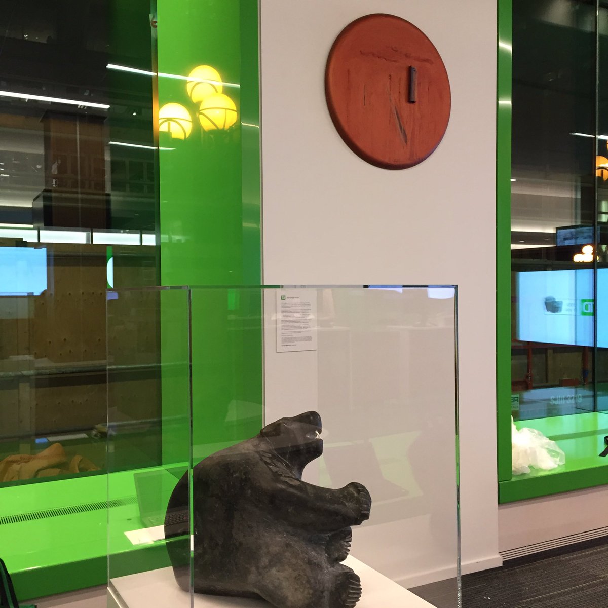 Art likes to be shared! New works installed at TD 77 Bloor in Toronto. A unique collaboration with @TD_Canada architecture team. Check out Robert Houle and Pauta Salia, 2 landmark key works to inspire conversation and amplify voices. #thereadycommitment