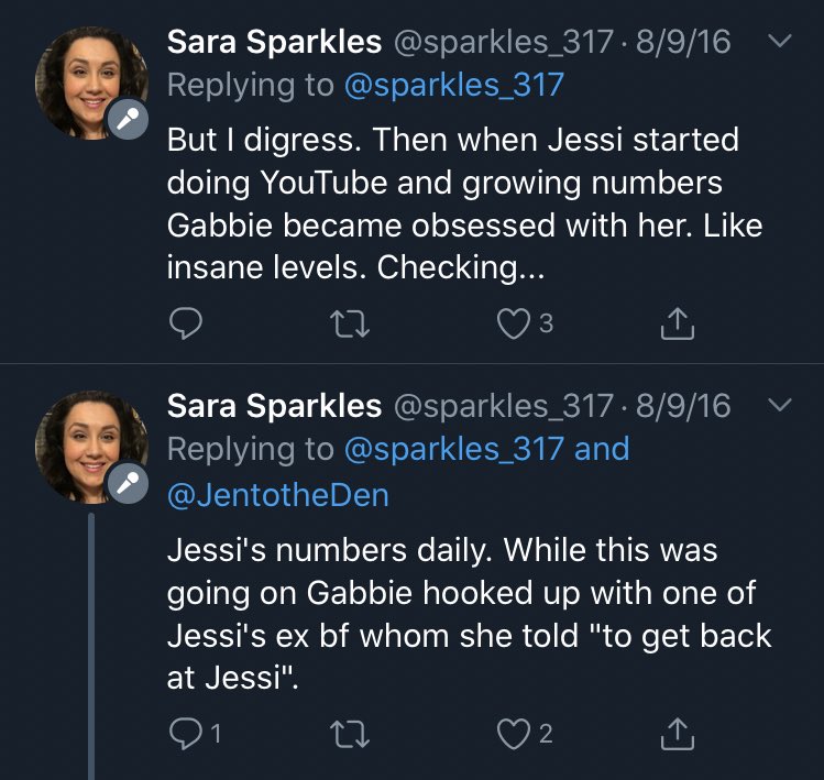 Gabbie stole someone’s man, obsessed over Jessi Smiles, and acted generally crazy