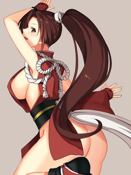 落書き不知火舞さん 