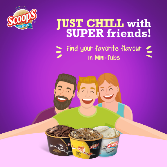 scoopsindia1's tweet photo. Mini-Scoop tubs are the perfect snack for all your hangouts! Have a great time with your buddies and these mini delicious friends.
#ScoopsIndia #PerfectDessert #ScoopsIcecream https://t.co/fv9c4iy0M2