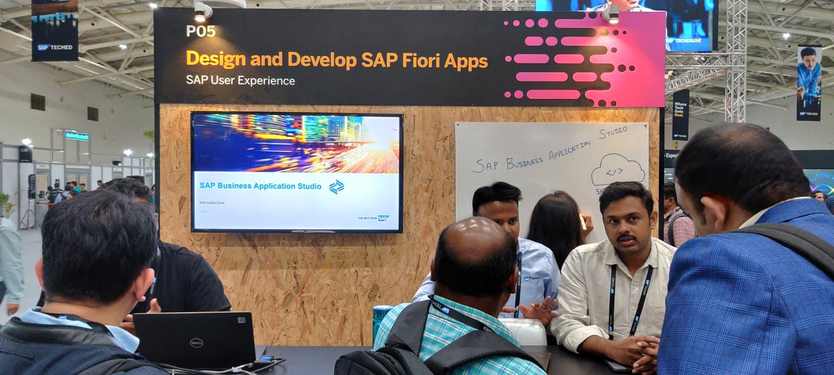 Lalithmanokar's tweet photo. Need to know what's is SAP Business Application Studio "Webide in Next Generation" Meet the experts at Demo Pod P05 #SAPTechEd #sap #sapwebide #SAPWEBIDE #SAPTechEd2019 https://t.co/8wOJzWPSKJ