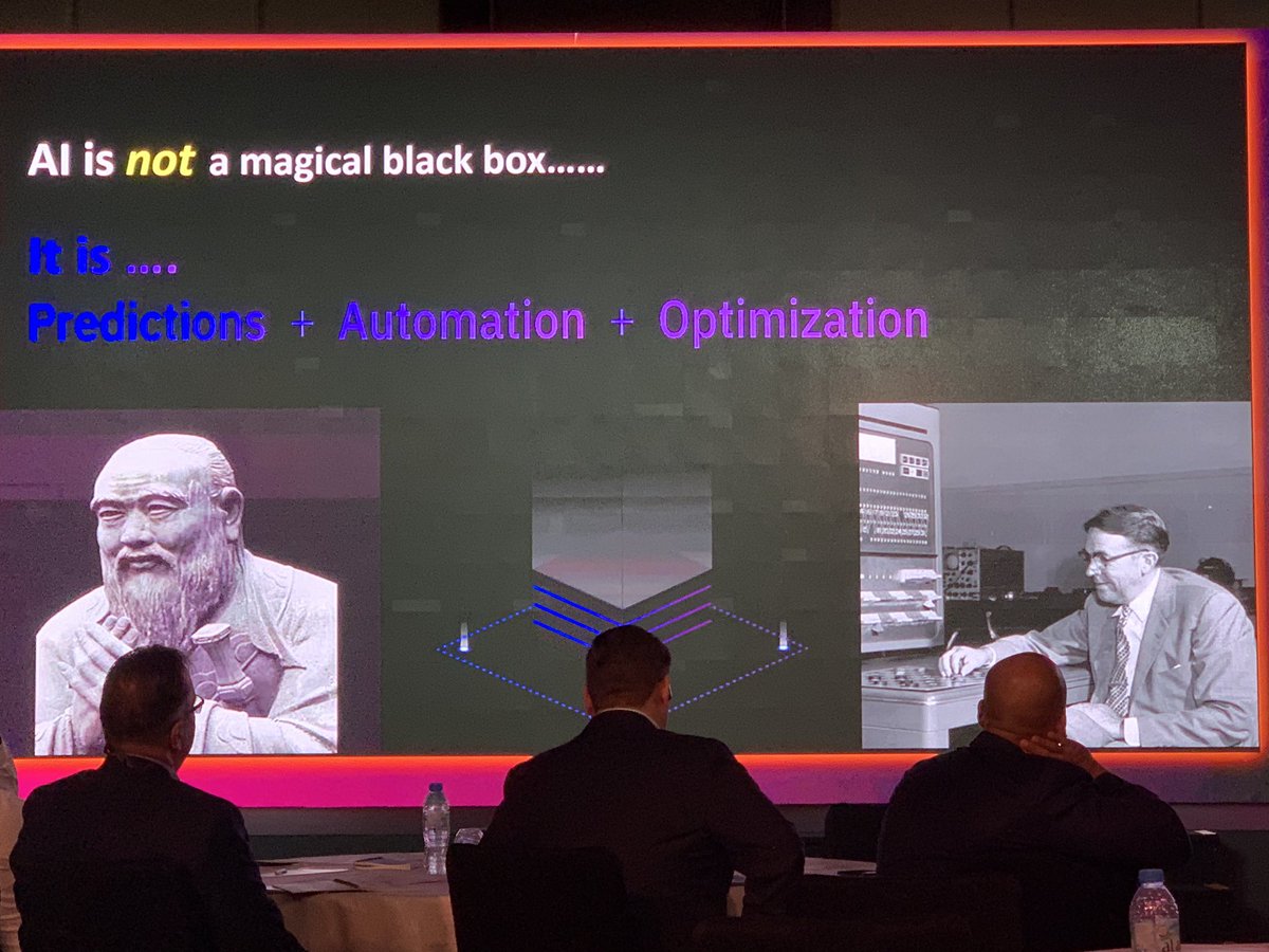 mail2rajeshwar's tweet image. #FinacleConclave19 @Finacle AI is not a magical black box.. Gaurav Sharma shares his views on AI and cloud..