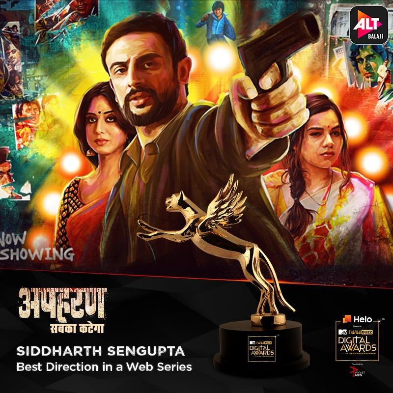 altt_in's tweet photo. We're thrilled with our win at #IWMDigitalAwards!
Congrats to @ektaravikapoor for adding yet another feather to her cap of success by winning the OTT Disruptor of the Year. Download the app now! - https://t.co/zSUGKnwjIe
#ApharanSabkaKatega #HaqSe #HomeItsAFeeling @iwmbuzz https://t.co/vRPK2Y9POZ