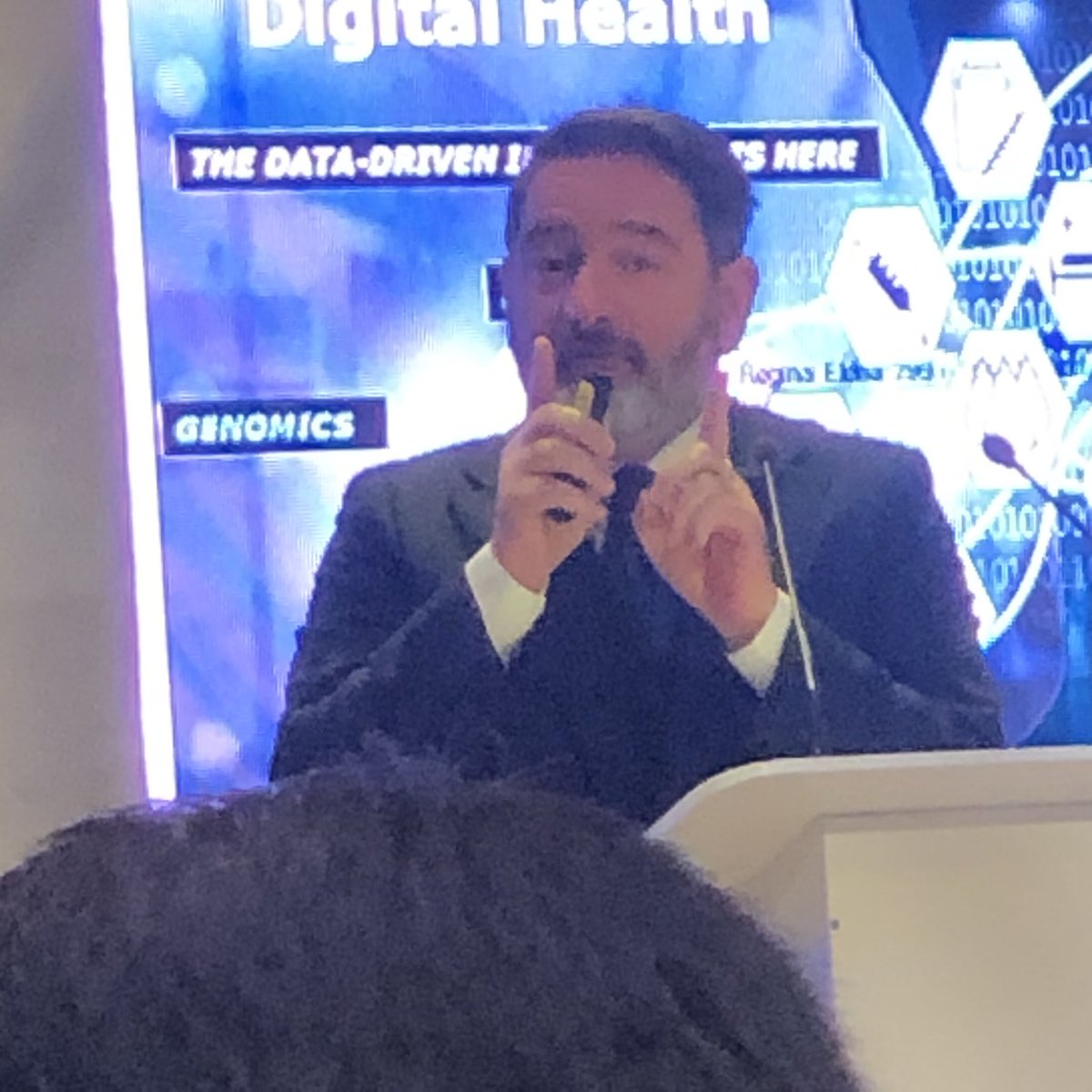 laumacom's tweet photo. #FDHEALTH 2019 Ça démarre avec @Dr_G_Marchand Pdt @_FD_Health et @marsemo de la DG CONNECT #hcsmeufr https://t.co/fmjJM2uaF7