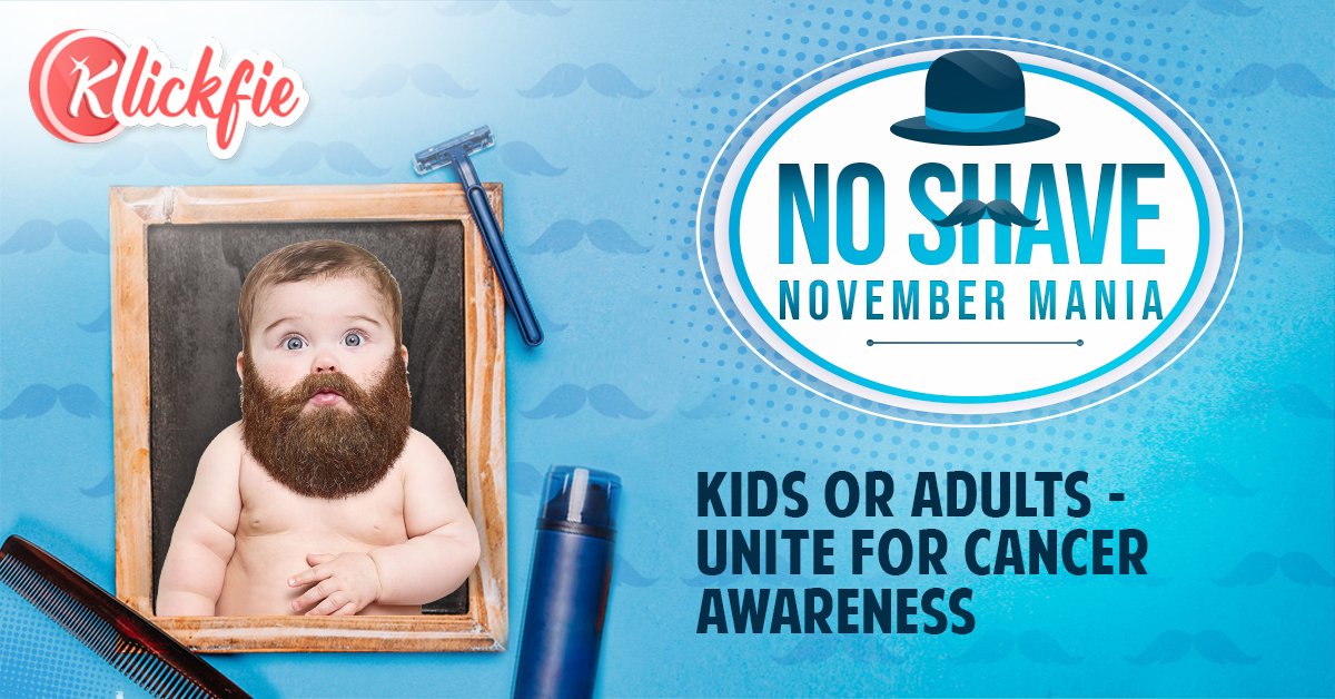 Budfie's tweet photo. How's your #NoShaveNovember looking? Don't forget to donate to cancer prevention and research.
Share your pictures and tag your friends.

Download Klickfie today. 
Andriod: https://t.co/irS4zIFGab
iOS: https://t.co/YFzh3iHAkf

#movember  #wednesdaythoughts #wednesdaymotivation https://t.co/tpgHMrCEcr