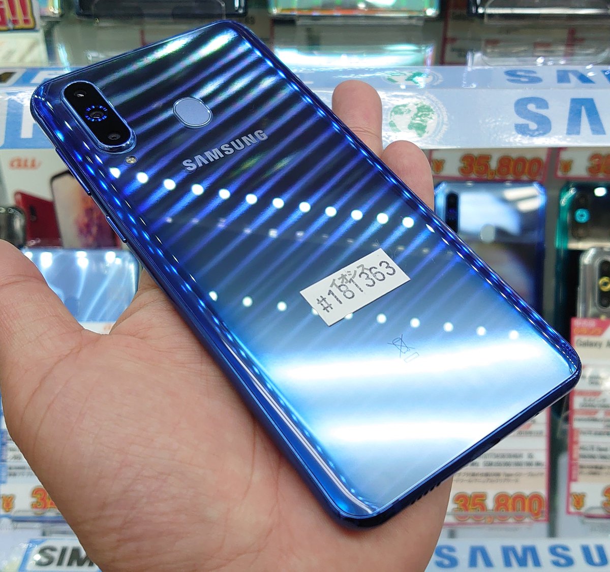 iosys_official's tweet image. ☆ミドルハイ銀河☆
Galaxy A8s Dual-SIM SM-G8870
中古Ａ 税込42,800円
中古Ｂ 税込39,800円
中古Ｃ 税込35,800円

お昼にセルフＲＴした子ですが、現物の写真撮って来ましたのでツイート！！

▼通販&amp;amp;在庫状況▼
iosys.co.jp/items?q=Galaxy…

緑の子カッケーっす！！

#イオシス #GalaxyA8s
