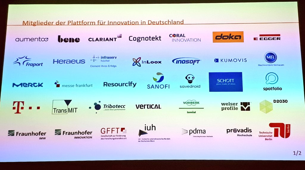 innovate_cross's tweet photo. Das sind die aktuellen über 50 Mitglieder der Plattform für #innovation. Mitmachen lohnt sich. Schauen Sie gerne mal bei uns vorbei. #18fi #openxlab #InnovationDay
Mehr unter https://t.co/6nTSOifg2F https://t.co/LZPImyKHVG
