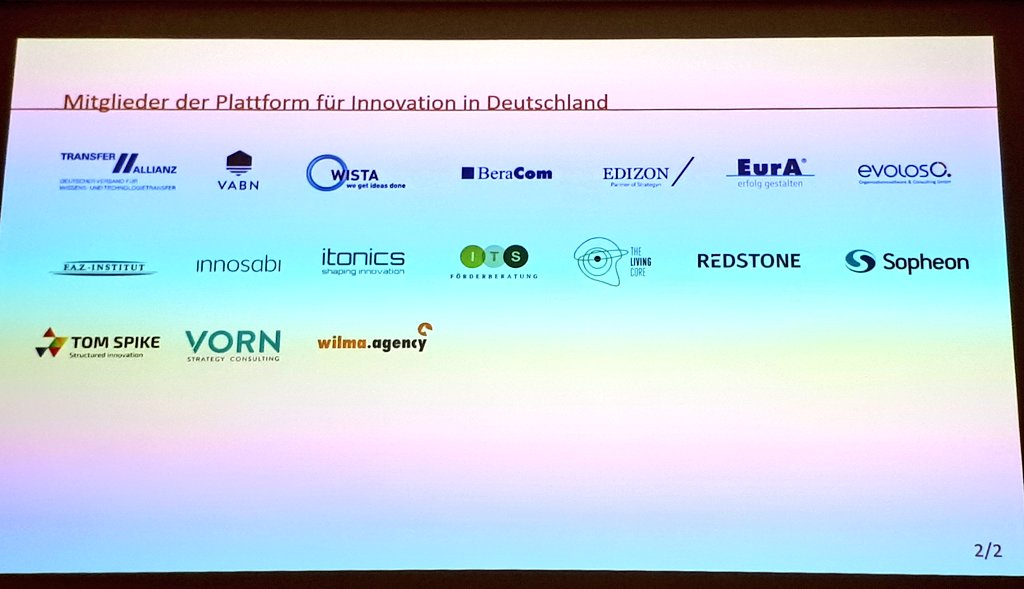 innovate_cross's tweet photo. Das sind die aktuellen über 50 Mitglieder der Plattform für #innovation. Mitmachen lohnt sich. Schauen Sie gerne mal bei uns vorbei. #18fi #openxlab #InnovationDay
Mehr unter https://t.co/6nTSOifg2F https://t.co/LZPImyKHVG