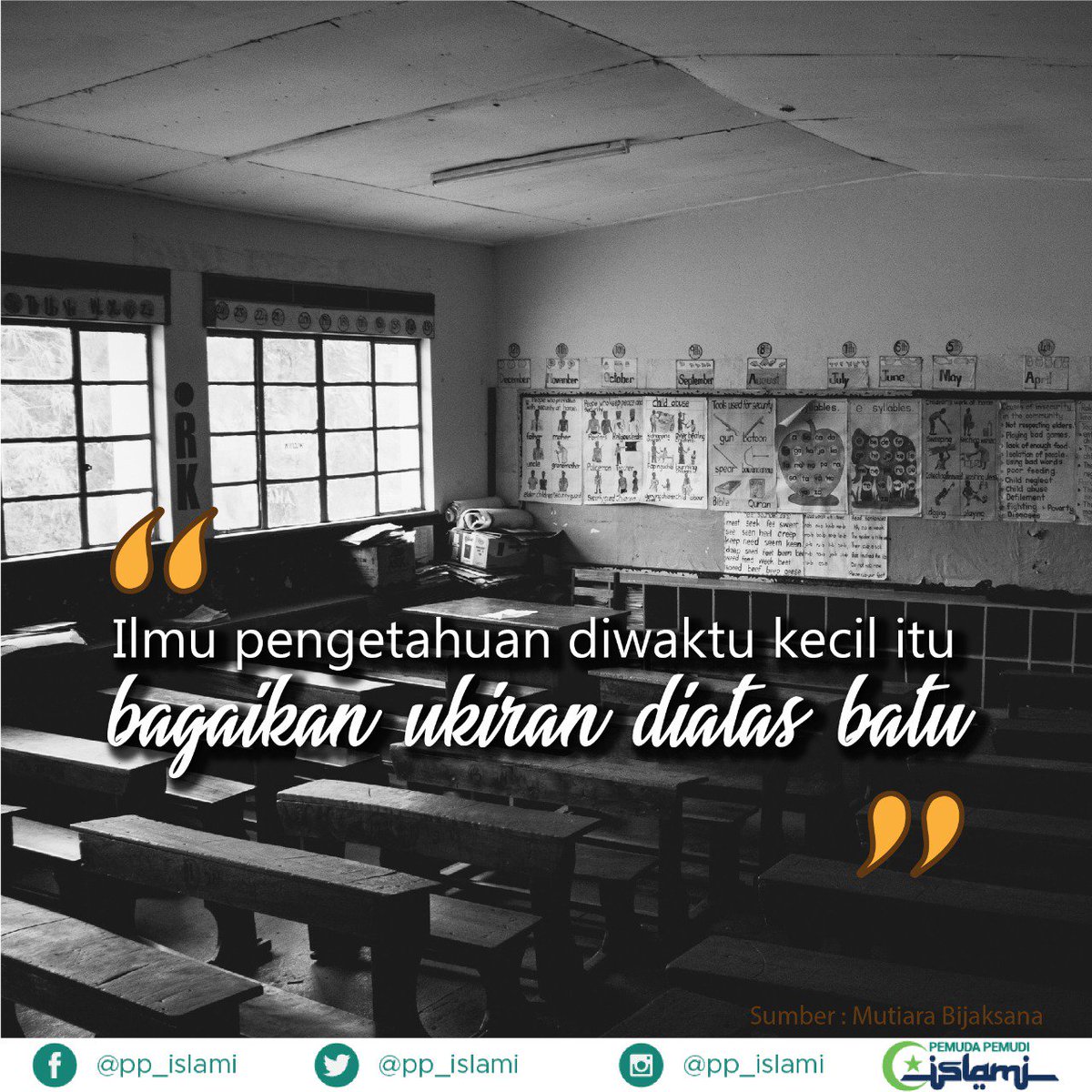 pp_islami's tweet photo. “Ilmu pengetahuan diwaktu kecil itu bagaikan ukiran diatas batu,”

#Allah #sholat #dzikir #nasehat #hadits #iman #taqwa #doa #akhlak #mulia #syukur #barakallah #MaulidNabi1441H #CintaNabiCintaSyariah #SemarakMaulid1441H #SholawatUntukNabi #ToleransiBudayaIndonesia https://t.co/RkDjPGtfBM