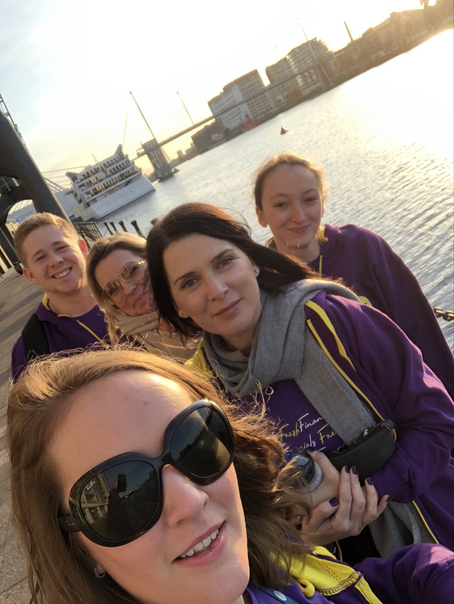 LucyButtersFF's tweet photo. Morning bimble for team Fresh less Emma @FreshFinancials On our way for a packed day of #beautifullearning #xercon 19 https://t.co/EGDqOUXwL4