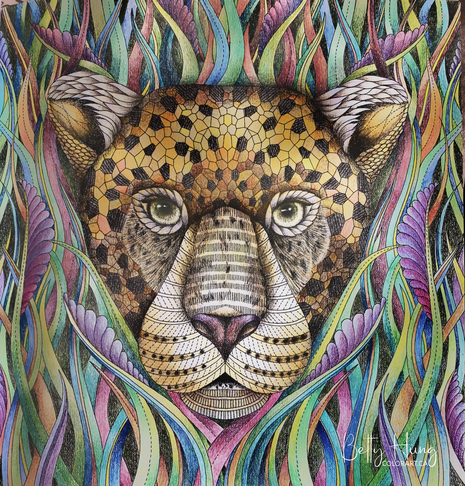 funda martvic leopard multicolor - Martvic