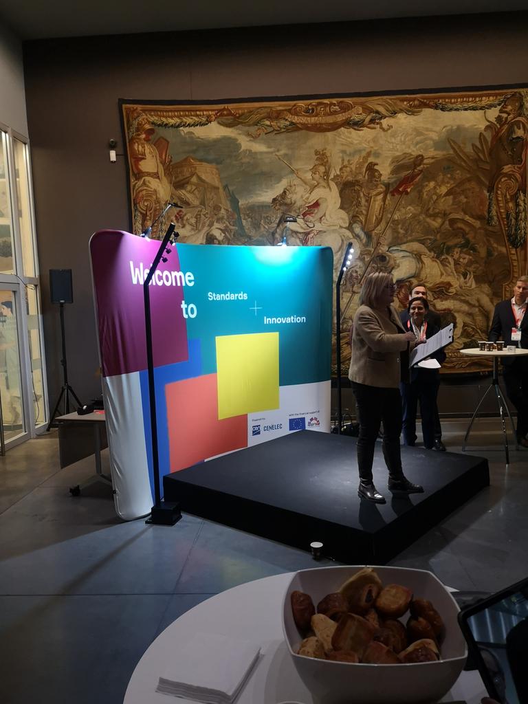 Innovation_Way_'s tweet photo. C'est parti pour la conférence "boosting innovation through standards" à Bruxelles #standardsplusinnovation https://t.co/k9VduA8Rea