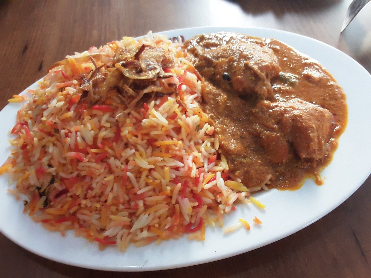 Eat at Kilimanjaro. They have indian, Somali and Swahili dishes and they are very GENEROUS with their portions. I usually go to the one in town solo.  the one on muindi mbingu street.Look at the amount of chicken Biryani I was served yesterday when I went.