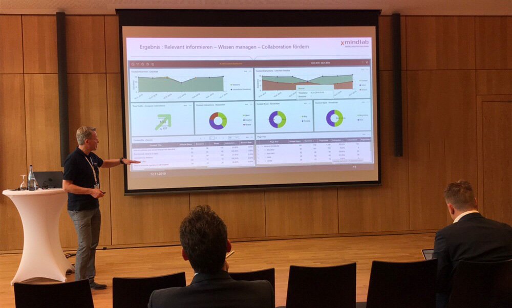 💡 „Der Digital Workplace ist GAR KEIN IT-Thema!“ - war die Erkenntnis der WIMA-Tage, die verdeutlicht, wie relevant #WorkplaceAnalytics für die #Collaboration ist. 

Wir freuen uns auf den zweiten „#Wissensmanagement-Tag“ und laden Sie gerne ein, uns an unserem Stand zu besuchen