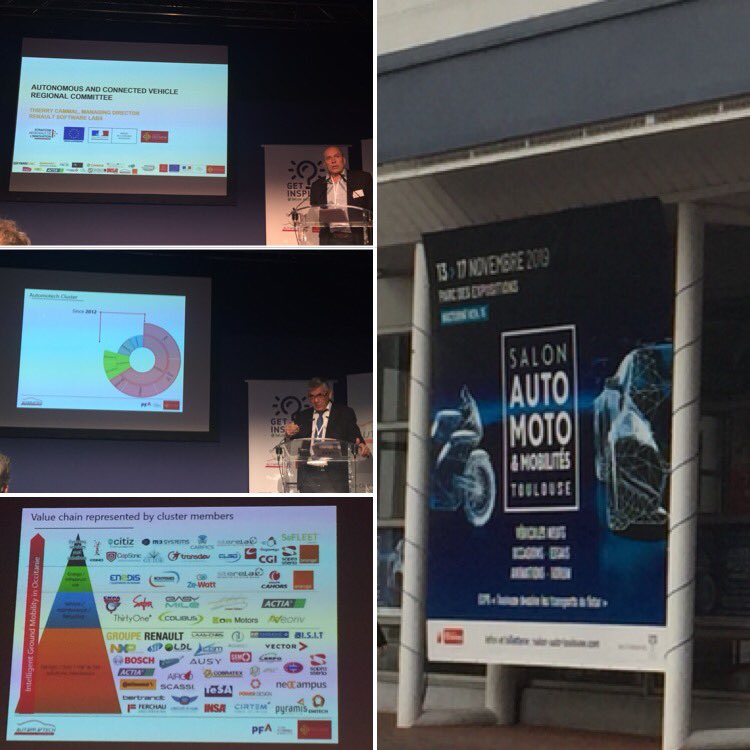 CBenaroya's tweet photo. Yes #Toulouse is #Aerospace world-leading place AND perfect place 4 automotive &amp; #mobility: big players, R&amp;D, labs, suppliers, software, space leaders, autonomous🚗 #AI, #UAM @TlseMetropole @ADOCC_ @automotech_fr #TBS part of this ecosystem with #AI &amp; #Aerospace&amp;mobility clusters https://t.co/Bx0wegFa2Z