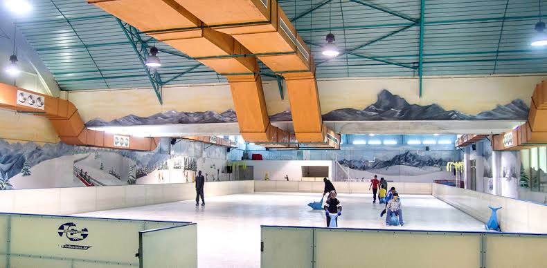 Learn/Go ice skating at the panari ice rink. For an hour, it costs Kshs 800 for children under 14 and kshs 1000 for adults