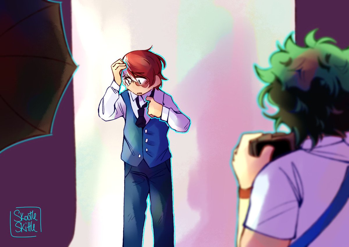 skootleskittle's tweet photo. here are my full small pieces done for @TddkStyle! they definitely make more sense in the context of the accompanying fic so go read it for FREE here!

https://t.co/LnfeXU9j9O
#bokunoheroacademia #tododeku https://t.co/3Xz3pOsN8k