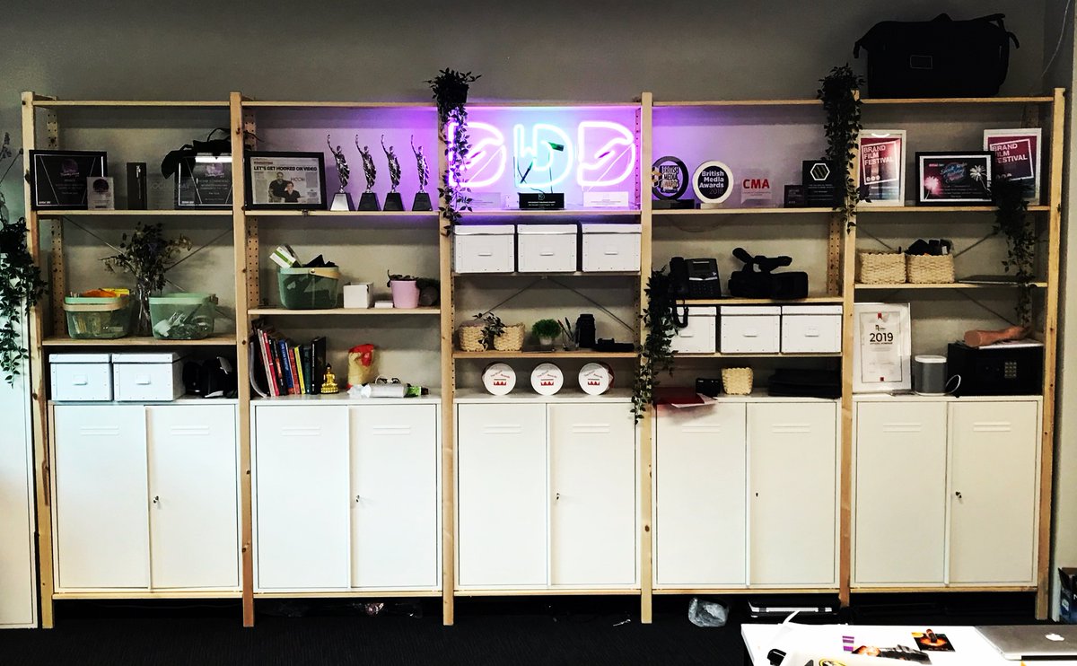 25 Awards in under 2 years! 🏆. After submitting our very first award entry in Jan 2018, no-one ever could have predicted this! So nice to see everything up in the new office 🙌.