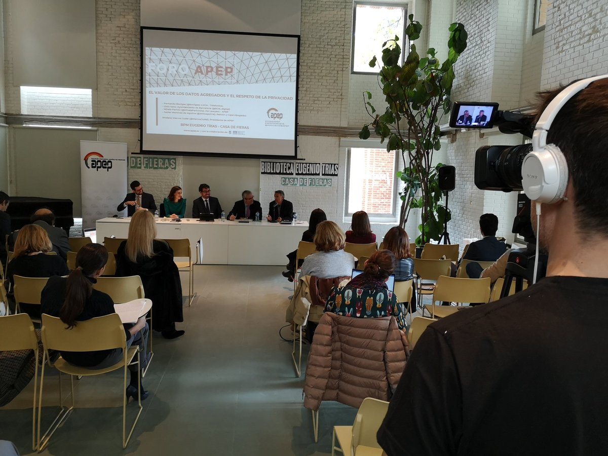 AsociacionAPEP's tweet image. Estamos grabando #ForoAPEP #datosagregados y #privacidad para poner a disposición de todos los asociados/as el evento en nuestro canal privado de Vimeo (accesible a través de área privada de la web) #APEPsemueve apep.es/actividades/fo…