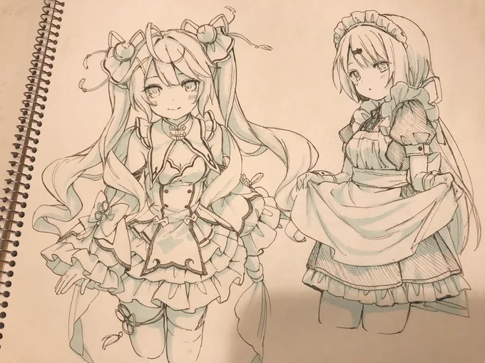 天宮ちゃんとめいどしぃしぃ 