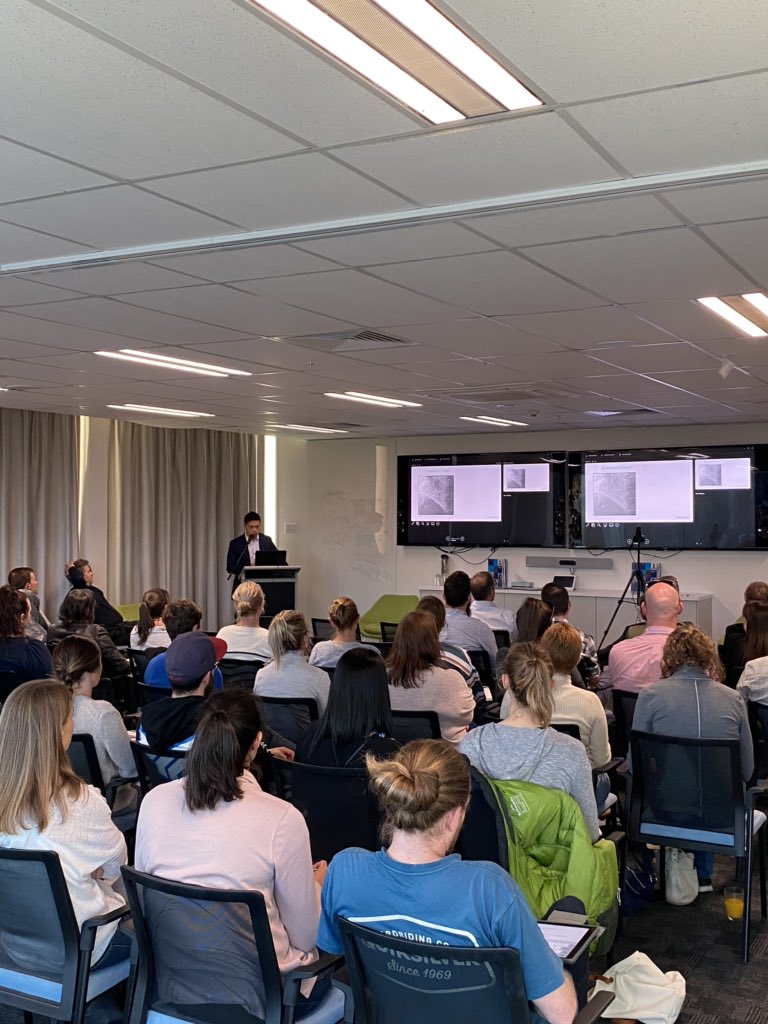 LachieGraham's tweet photo. Fantastic turn out at @AusParamedics #PACPD on cardiology presented by @GenesisCare at St Andrews Hospital. Amazing de identified case studies from @SA_Ambulance staff treating acute cardiac patients with positive outcomes as recent as yesterday. @ParaAustSA https://t.co/hCsQVpZTKK