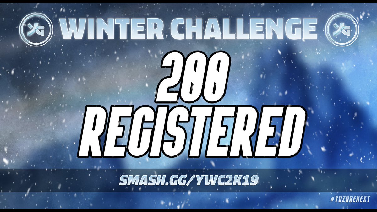 Yuzu_Gaming's tweet image. We did it ! Cap 200 done ! Merci à tous les participants actuels et prochains ! Un gros step pour nous ! On va mettre la max façon YUZU #LeCOMPORTEMENT #LAFERME #YUZURENEXT

FIN DES INSCRIPTIONS 18/11:
smash.gg/tournament/yuz…