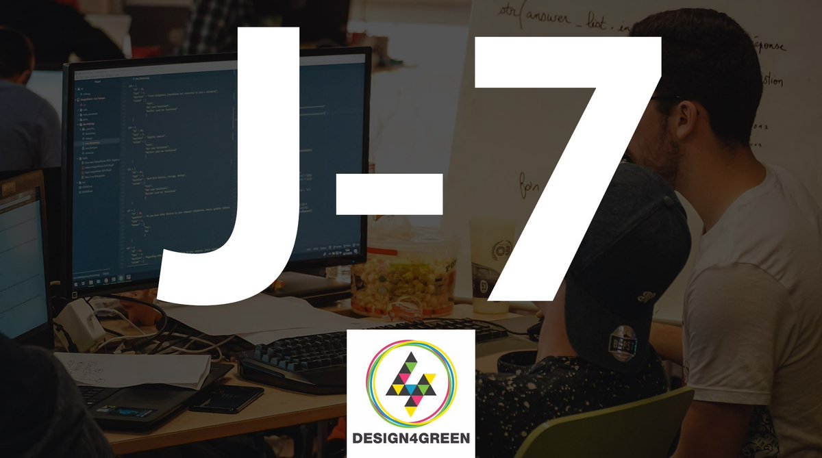 Design4Green's tweet image. 📢 J-7 ‼ #DESIGNGREEN

Hostcities : @EPITA @UnivLaRochelle @CarbonneSimplon #specinov @groupeesaip @CGI_LUX
#Skapa #zoomsustentable @uni_obuda #keleosolutions

Partenaires : @ademe @EPITA @paysdelaloire @AngersAgglo @CinovNumerique @AngersTech @AllianceGreenIT @QcNum