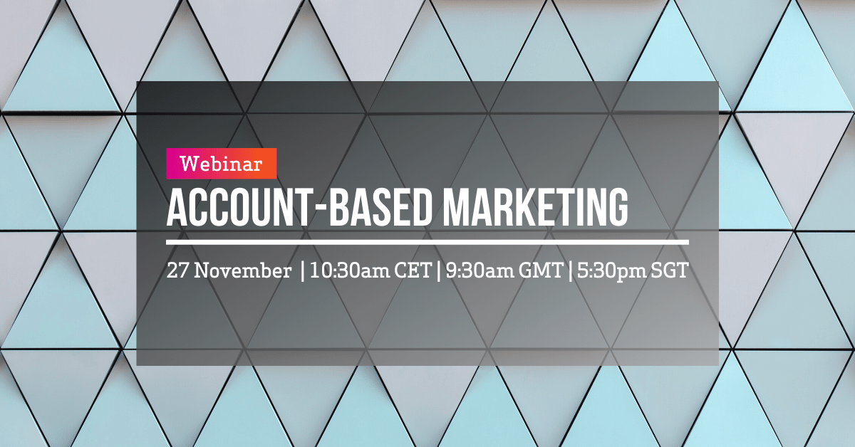 teamlewisglobal's tweet photo. Launch your first #AMB program without a hitch by learning best practices via @teunvandenacker 👊 Register for our webinar on 27 Nov: https://t.co/64raSBH2o8 #LEWISlive https://t.co/WnHVdY3t5r