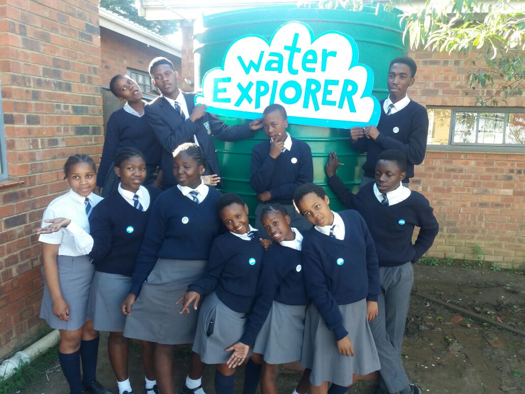 The Community Impact  Award went to...Shea O'Connor Combined School from South Africa! 👍🇿🇦

The Sheer Water Savers took the programme to their whole school site and wider community by safeguarding a critical water source and by growing and selling organic produce! 🎉