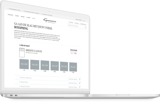 Goossens vertelt hoe zij samen met CloudSuite een succesvolle omnichannel experience hebben gecreëerd voor hun klant, met als uniek onderdeel de boxspringconfigurator! 🛏️ 💡 Bekijk de video en lees de volledige case: ow.ly/dm3p50x9x1m

#ecommerce #omnichannel #klantsucces