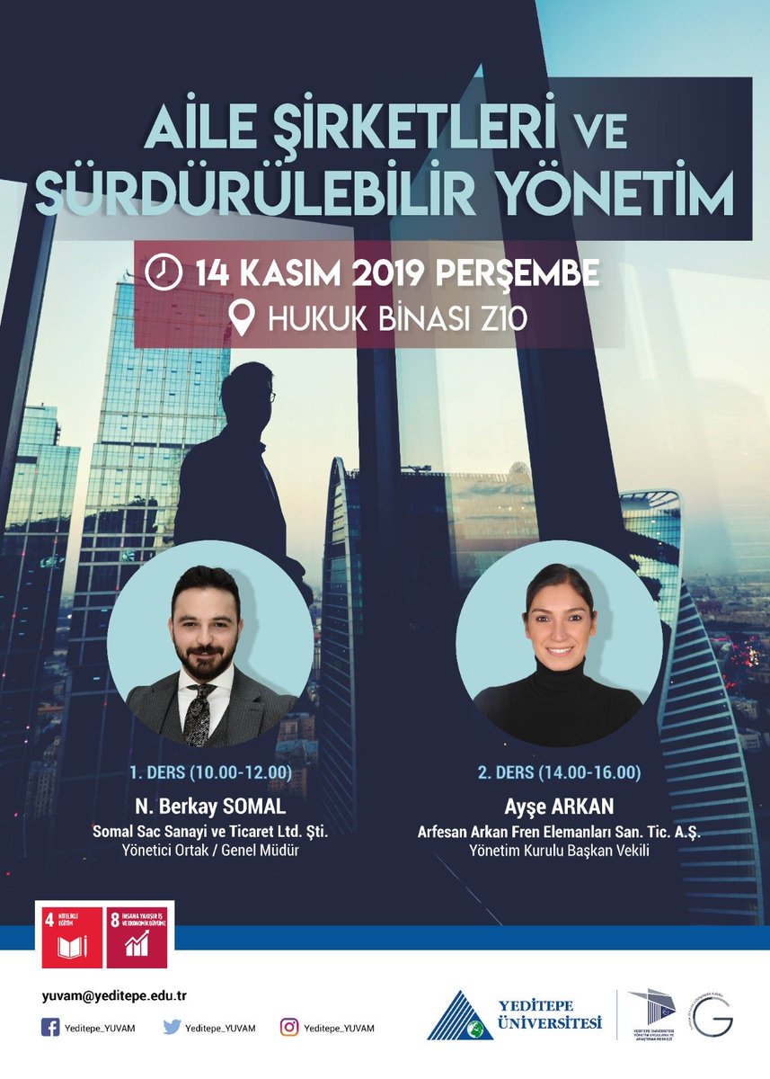 Konferansımız GYİAD işbirliği ile 14.11.2019 tarihinde Hukuk Binası Z-10 da gerçekleşecektir. Detaylar afiştedir. Tüm öğrencilerimiz davetlidir.