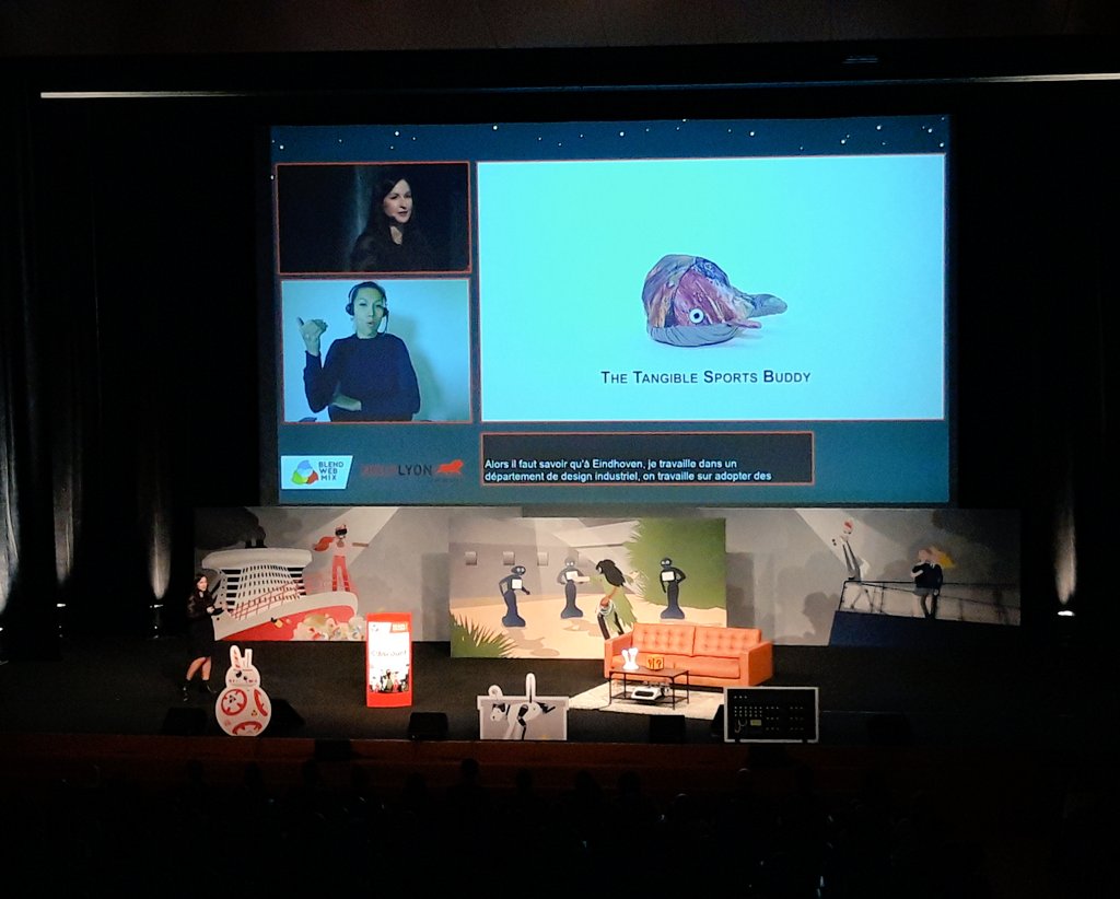 #BlendWebMix | Cette année, <a href="/blendwebmix/">BlendWebMix</a> propose un sous-titrage et une traduction en langue des signes en temps réel afin de favoriser l'#accessibilité des conférences en plénière ! BRAVO 👏👍 !
