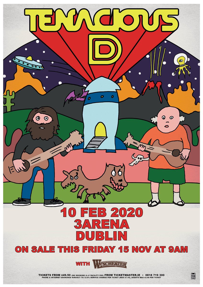 ‼️‼️COMPETITION TIME‼️‼️
Win tickets to see <a href="/tenaciousd/">Tenacious D</a> play <a href="/3ArenaDublin/">3Arena</a> February 10th BEFORE they go on sale this Friday!!
(Thanks to <a href="/mcd_productions/">MCD Productions</a> )
Follow &amp; retweet to enter!!!