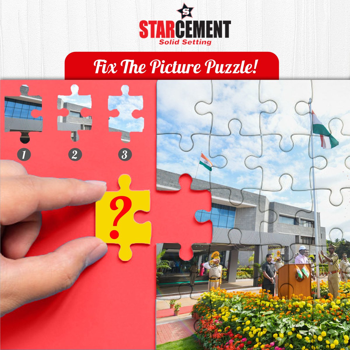 StarCementKol's tweet photo. Its Puzzle time! Can you fix this picture of the iconic structure? Let us know the right answer in the comment section below.
#PicturePuzzle #FixThePicture #StarCement https://t.co/9UkszZX73E