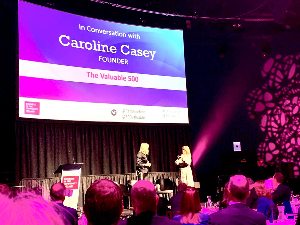 CarolineBinc's tweet photo. Wow I was nervous speaking @BITCIreland #CEOForum19 It was my first time speaking at home about @500Valuable the birthplace to this global campaign. I realised on stage how personal it is to have Irish #CEOs join; how far we have come and how much I want to make Ireland proud. https://t.co/e1XQyAf23p