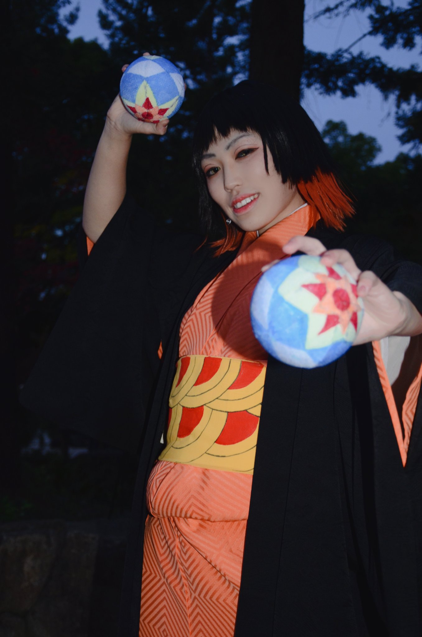 ナチョレ Cosplay 鬼滅の刃 朱紗丸 初出し朱紗丸でした 凄い 毬投げてるのー 綺麗に撮ってくださってありがとうございました ホココス19 ホココス19秋 T Co Yexyfph9eg Twitter