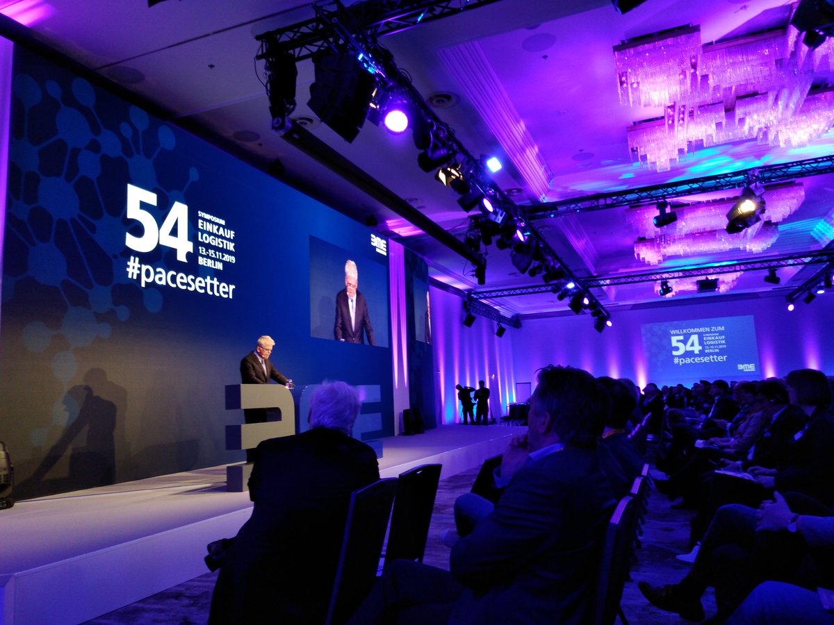 BME-Vorstandsvorsitzender Horst Wiedmann: "Wir können #Pacesetter, also Querdenkern und Rebellen widersprechen, sie bewundern, sie für verrückt halten oder ablehnen.

Eines dürfen wir nicht: sie ignorieren!"
 #BMESymposium