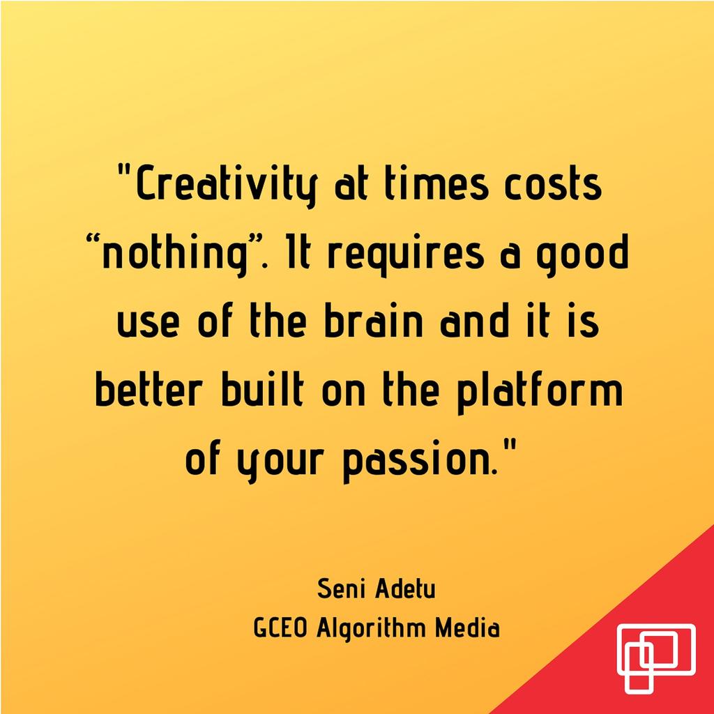 Algorithmmedia's tweet image. What does creativity mean to you?

#TeamMindshare #onemediacom