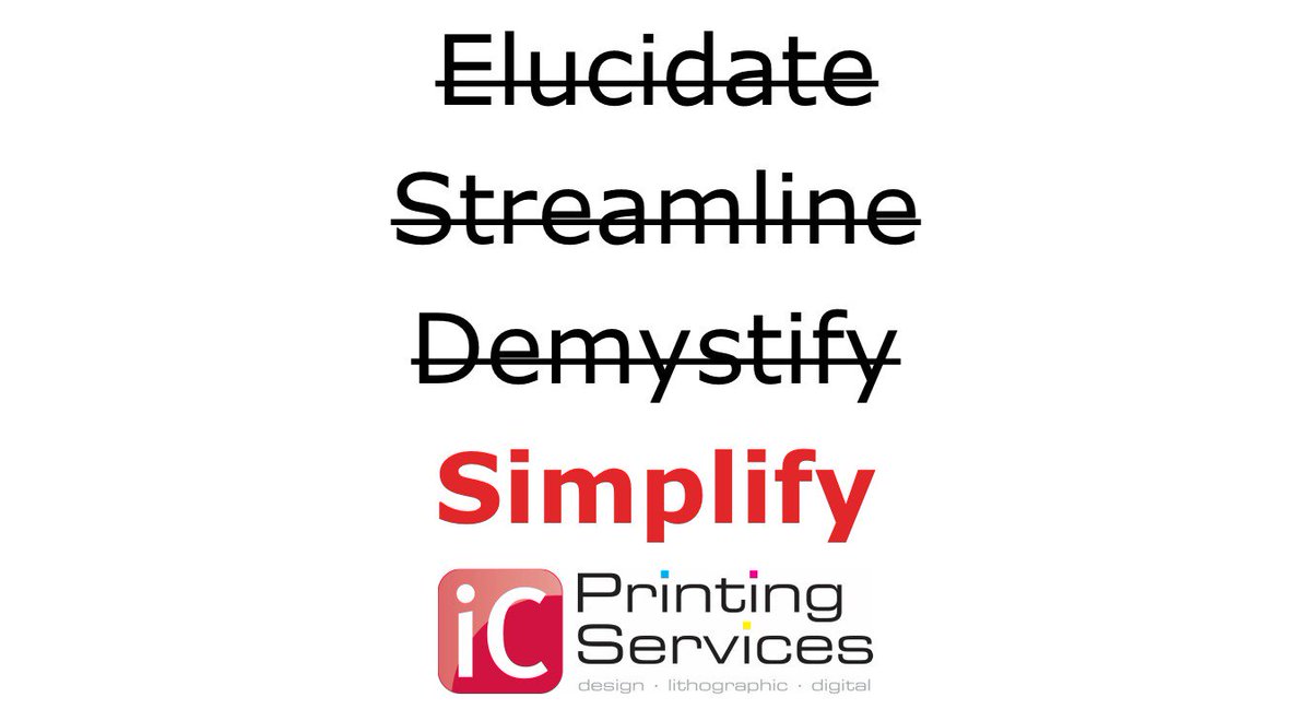 We make the printing process as simple as possible for you - you tell us what you want and we deliver! 
sales@icprinting.co.uk  
#icprinting #hampshire #printers #commercialprinter #smallbusiness