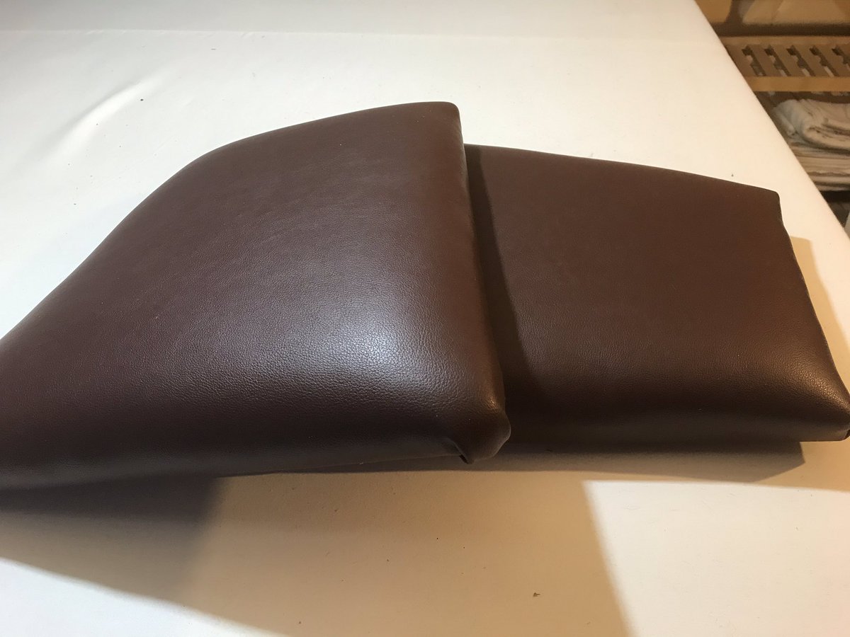JonesSoftFurn's tweet photo. Before, during and after. A revamp for these saggy, uncomfortable dining chairs. New padding and recover with @warwickfabricsuk Marlborough fabric. #diningchairs #reupholstery #softfurnishings #harrow #curtainmaker #jonessoftfurnishings #comfy #newleaseoflife https://t.co/nGORKjoZzc