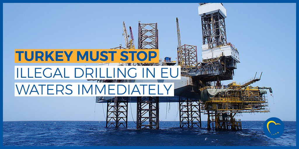 Restrictive measures against #Turkey is a step in the right direction. Turkey's illegal actions within Cyprus' Exclusive Economic Zone clearly violate EU sovereignty. The EPP Group stands in solidarity with Cyprus and urges Turkey to cease provocations. epp.group/2KiqJpx