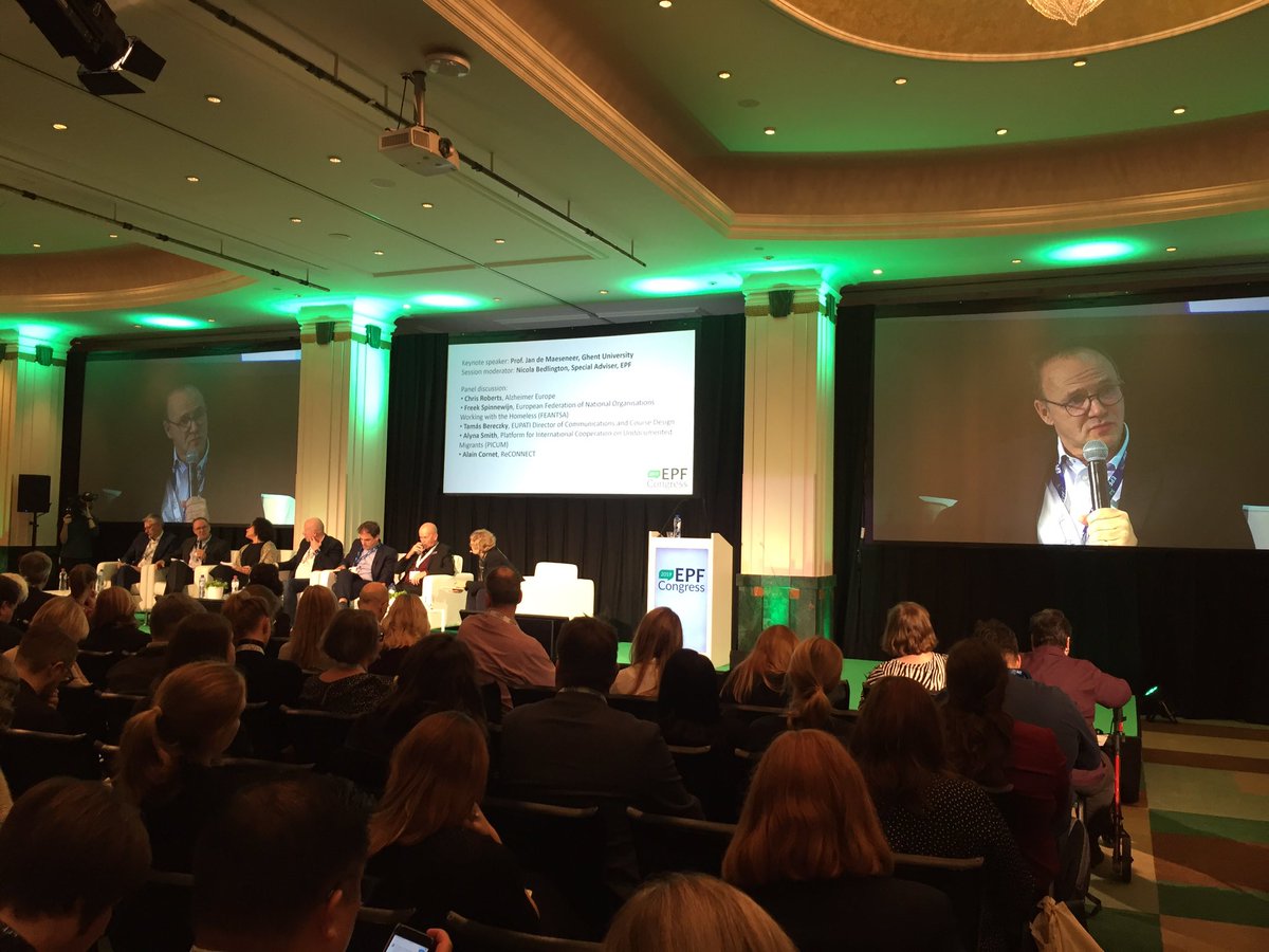 eupatientsforum's tweet photo. “We need solidarity in the room to help the smallest to get a voice with the support of the big. We need to be able to make a difference!”, @AlainCornet from @EURORDIS provides insights about the #rarediseases challenges on diversity #patientinvolvement #EPFCongress19 https://t.co/KeyUWSUwg6